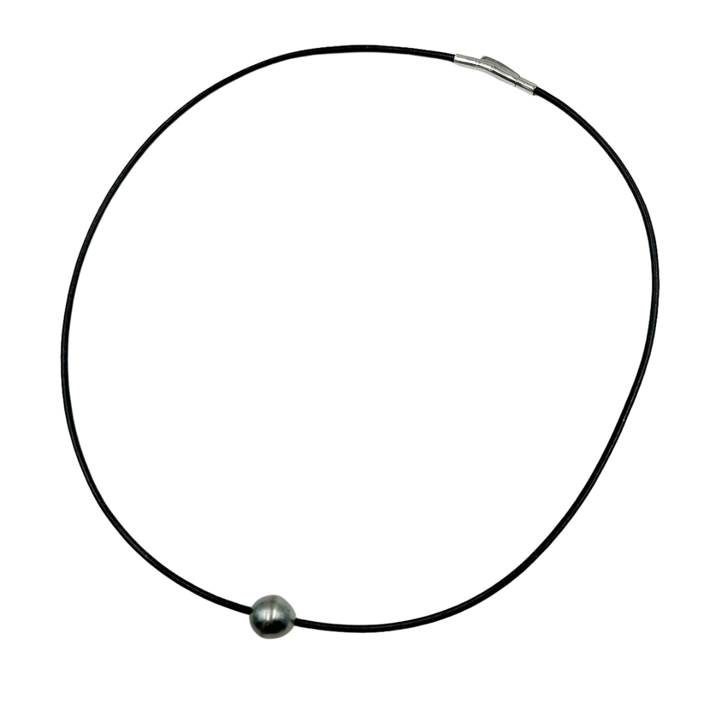 Exquisite Natural Tahitian Baroque Pearl Necklace – 8.0–10.0mm Pearls