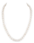 Elegant White Freshwater Pearl Necklace – 9.0–11.0mm