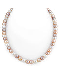 H12 Elegant Freshwater Multicolor Pearl Necklace – 7.0–7.5mm Pearls