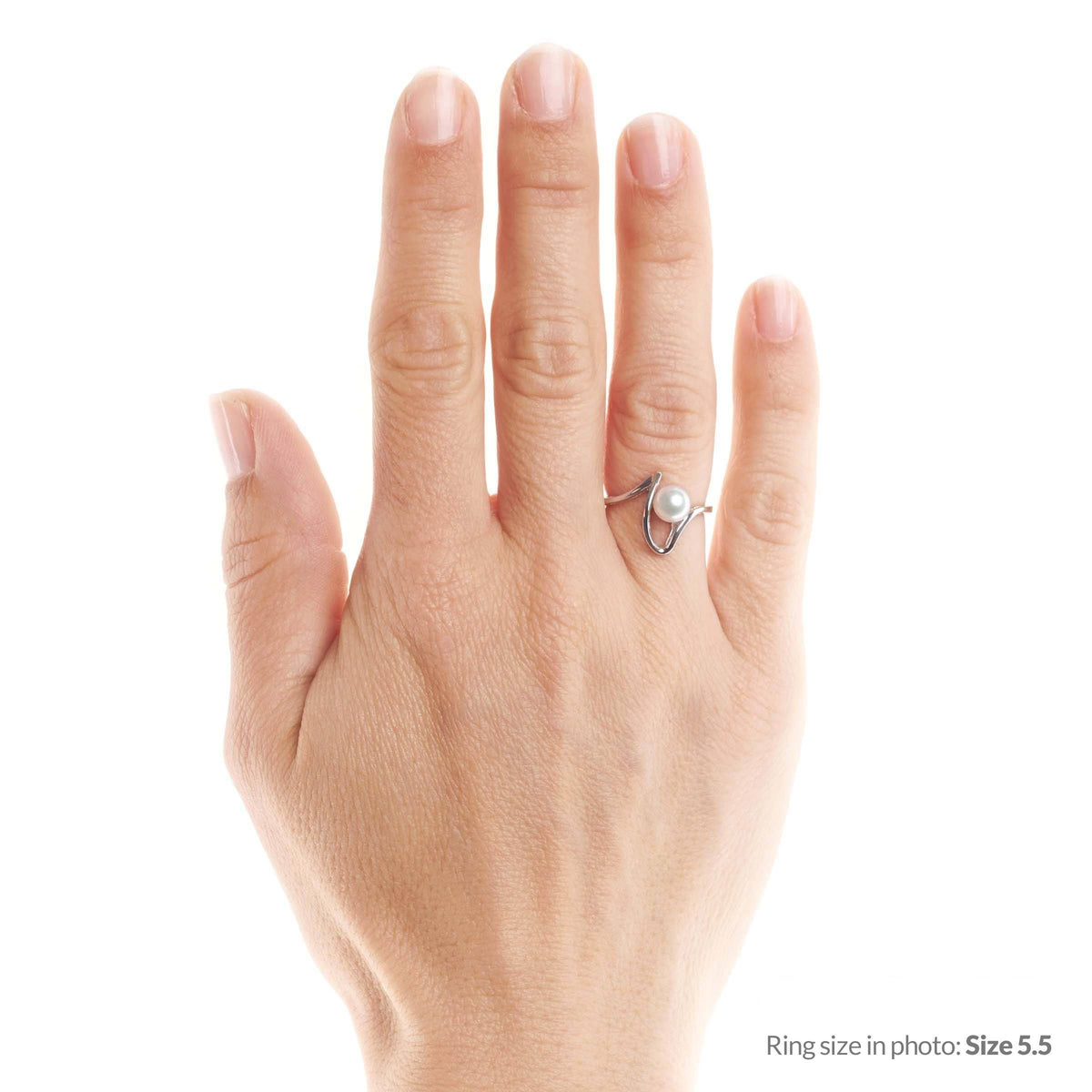 Cordon Collection 6.0–6.5 mm Akoya Pearl Ring – Timeless Elegance and Sophistication