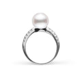 Decade Collection 9.0–10.0 mm White South Sea Pearl & Diamond Ring