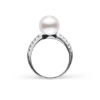 Decade Collection 9.0–10.0 mm White South Sea Pearl & Diamond Ring
