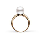 Decade Collection 9.0–10.0 mm White South Sea Pearl & Diamond Ring