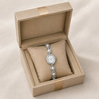 Hina Pearl Silver Watch