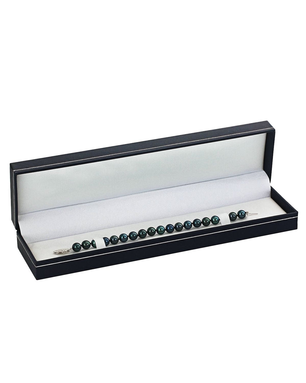 Luxurious Black Japanese Akoya Pearl Bracelet – 11.0–12.0mm