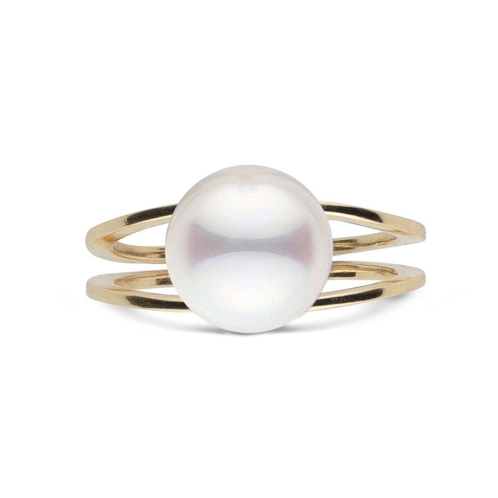 Bridge Collection 8.5–9.0 mm Akoya Pearl Ring – Timeless Elegance
