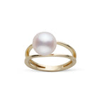 Bridge Collection 8.5–9.0 mm Akoya Pearl Ring – Timeless Elegance