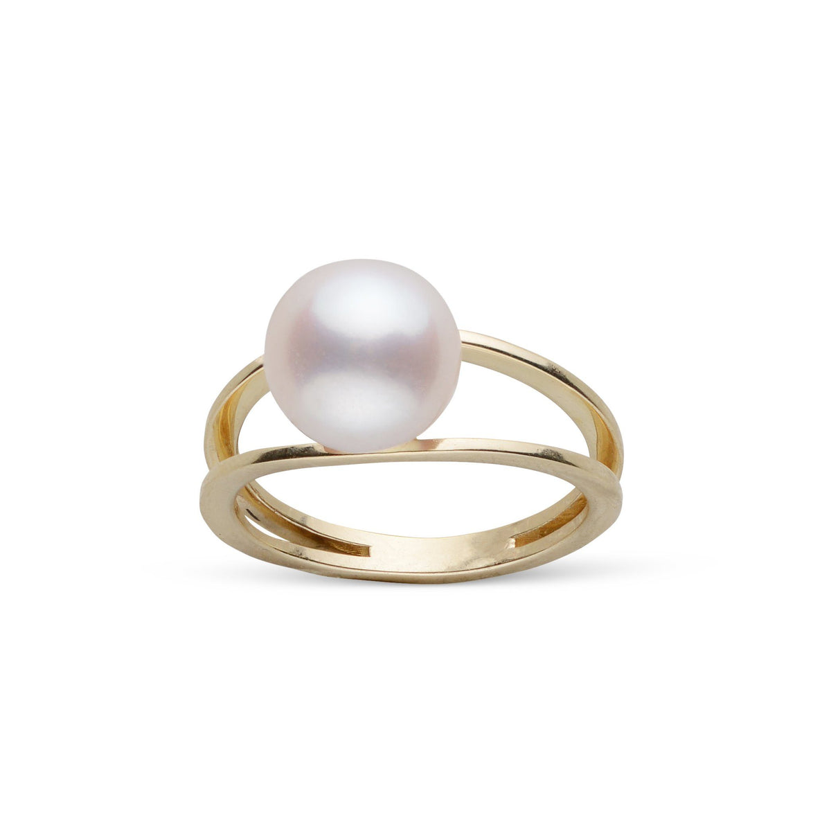 Bridge Collection 8.5–9.0 mm Akoya Pearl Ring – Timeless Elegance