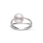 Bridge Collection 8.5–9.0 mm Akoya Pearl Ring – Timeless Elegance