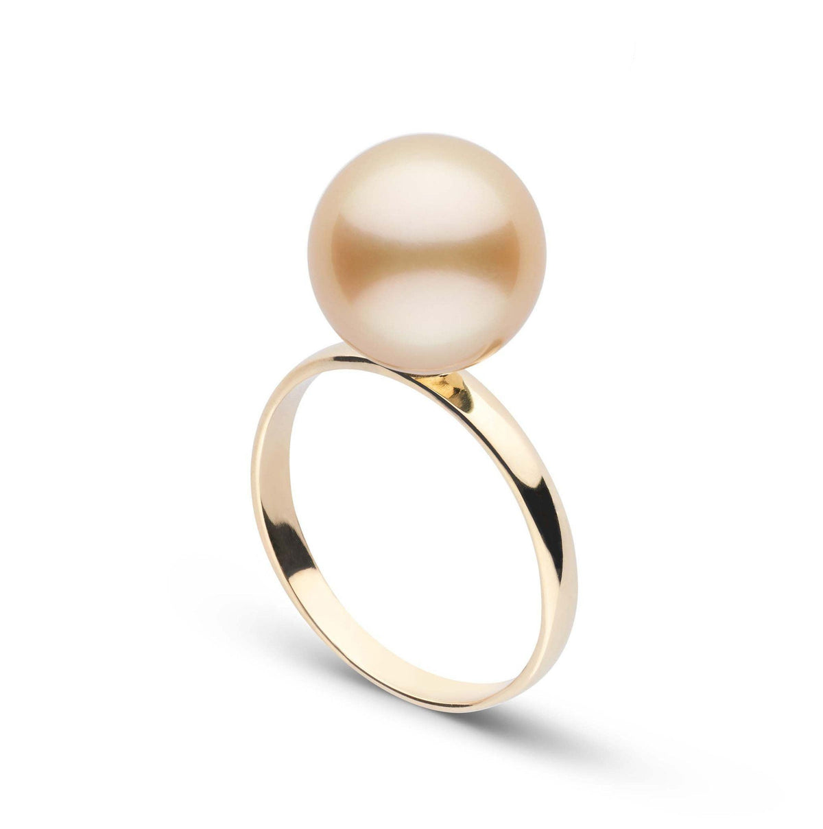 Classic Collection 10.0–11.0 mm Golden South Sea Pearl Ring