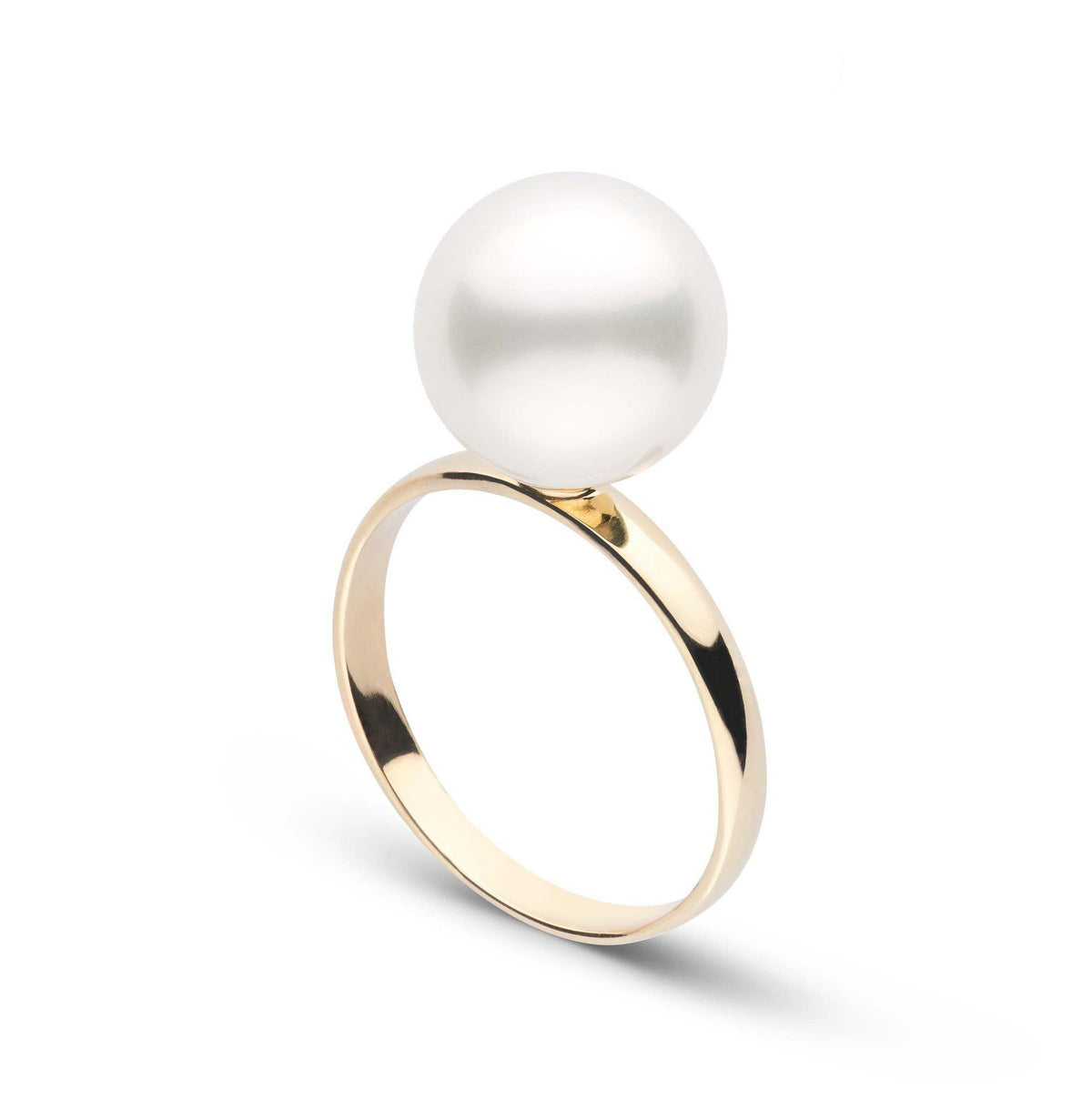 Classic Collection 10.0–11.0 mm White South Sea Pearl Ring
