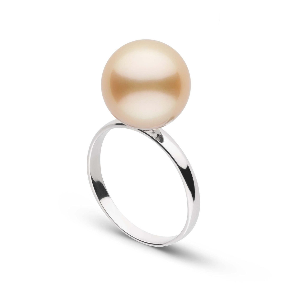 Classic Collection Golden South Sea Pearl Ring, 11.0–12.0 mm