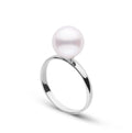 Classic Collection 8.0–8.5 mm Akoya Pearl Ring – Timeless Elegance