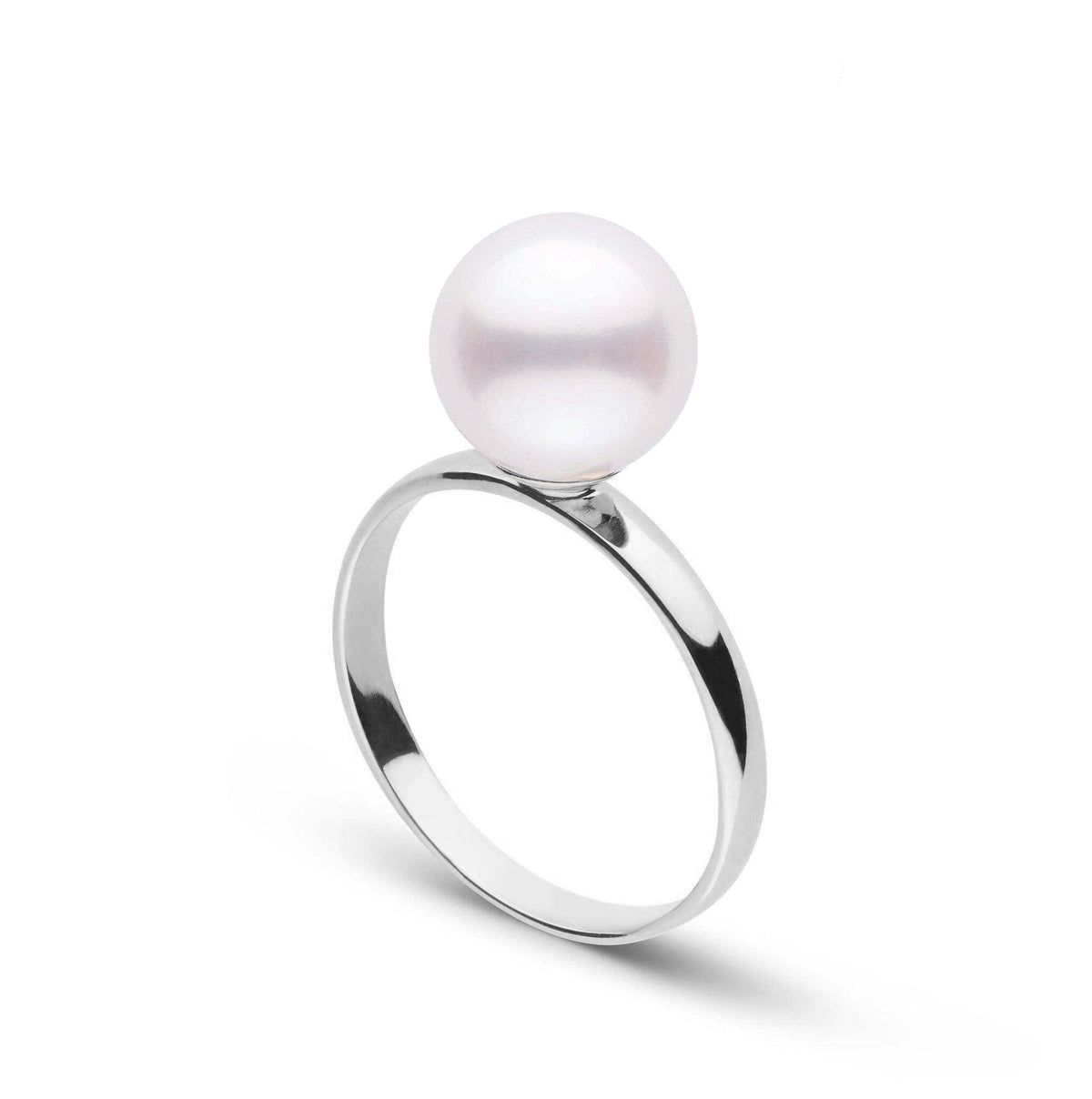 Classic Collection 8.0–8.5 mm Akoya Pearl Ring – Timeless Elegance