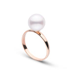 Classic Collection 8.0–8.5 mm Akoya Pearl Ring – Timeless Elegance