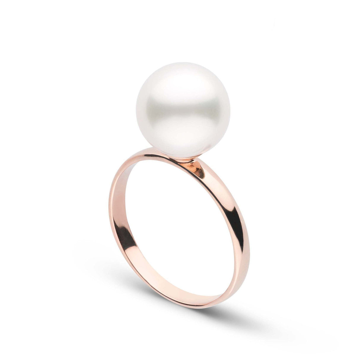 Classic Collection 9.0–10.0 mm White South Sea Pearl Ring – Timeless Elegance